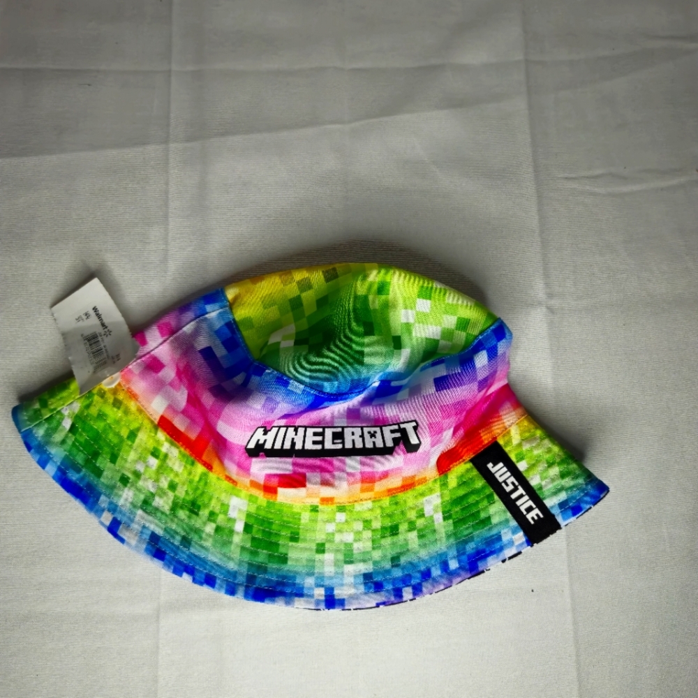 JUSTICE MINECRAFT‎ FLOPPY HAT FOR GIRLS OSFM